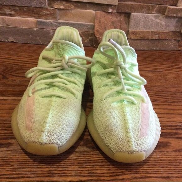 ADIDAS Yeezy Boost 350 V2 Glow Sneakers - Picture 1 of 10